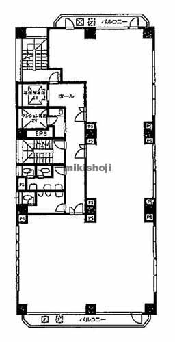 サンライズ小林ビル 平面1