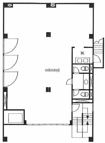 斉藤ビル 平面1