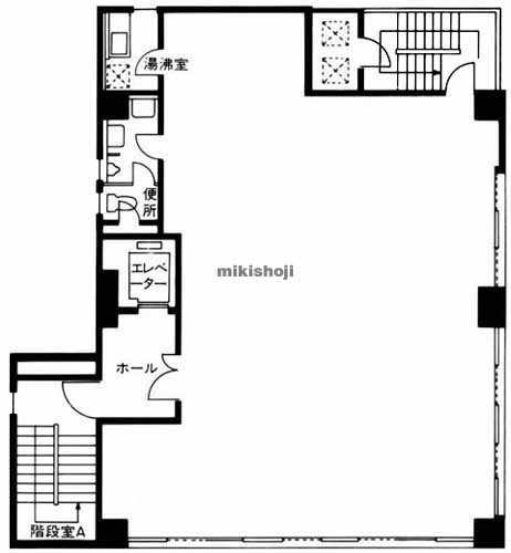 西勘ビル 平面1