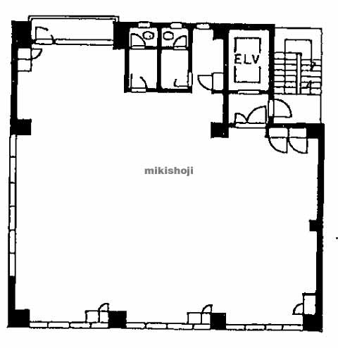 柳川ビル 平面1