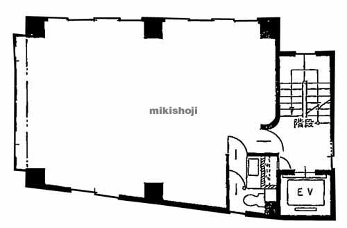 芝ホワイトビル 平面1