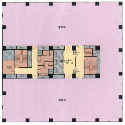 オリックス目黒ビル 平面1