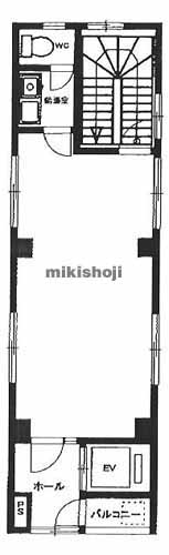 日月堂ビル 平面1