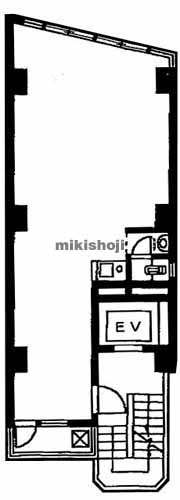 巣鴨コルトビル 平面1