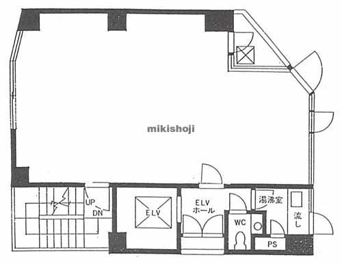 大山ビル 平面1