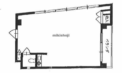渋谷冷機ビル 平面1