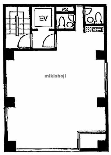 ゼネラルビル恵比寿イースト 平面1