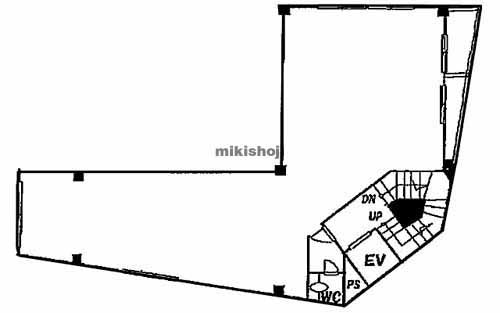 六本木ゾーナンビル 平面1