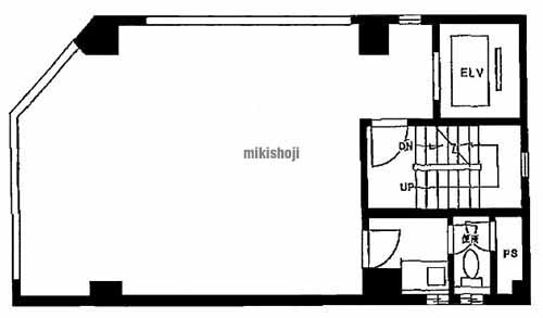 柳田ビル 平面1