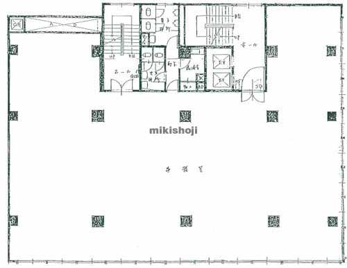 銀座風月堂ビル 平面1