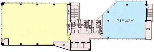 全国町村議員会館 平面1