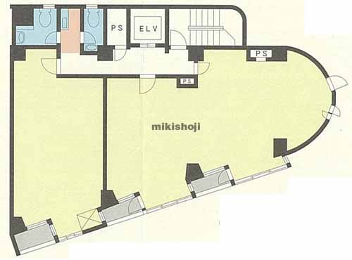 六本木ダイヤビル 平面1
