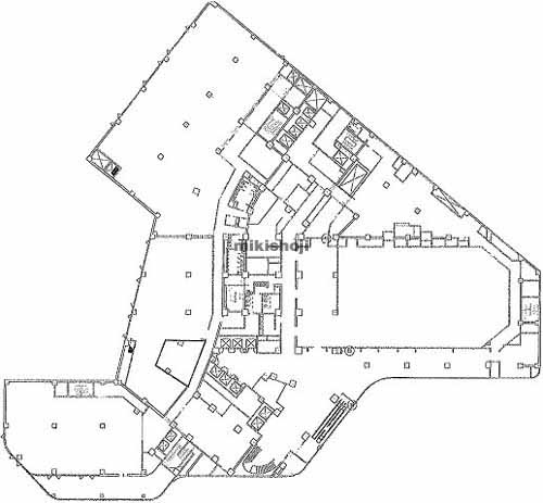 新宿国際ビル（本館） 平面1