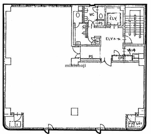 青木ビル 平面1