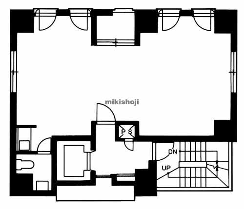 ストークＭＩＺＵ－Ｑビル 平面1