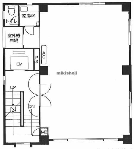 三井ビル 平面1