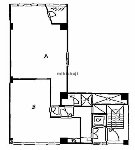 山本ビル 平面1