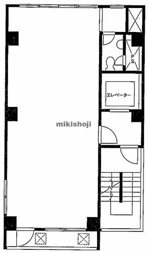 宮崎ビル 平面1