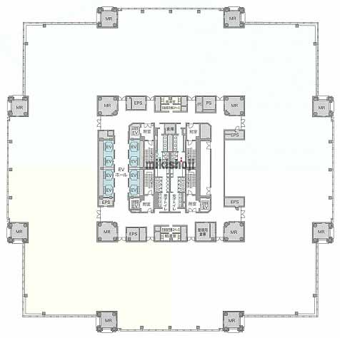 ニッセイアロマスクエア 平面1