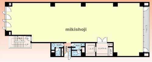 六本木三河台ビル 平面1