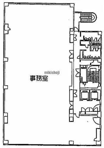 日建設計後楽園ビル 平面1