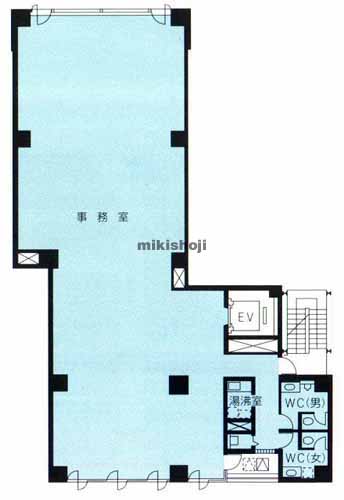 ＯＮＥＳＴ神田西福田町ビル 平面1