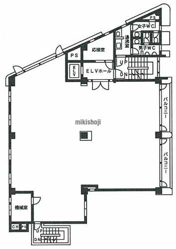 ハニービル青山 平面1