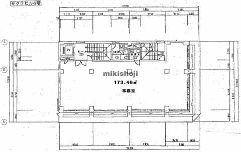 サクラビル 平面1