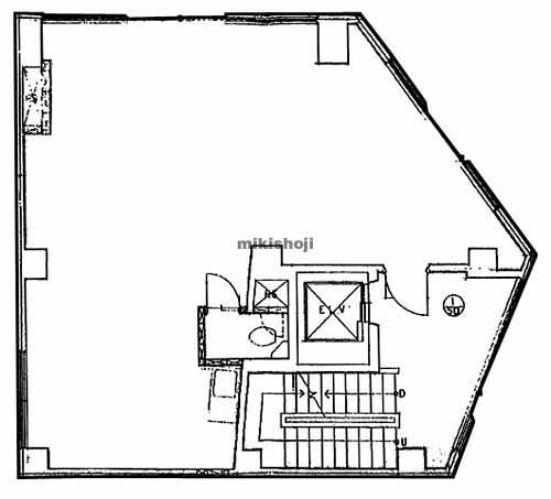 オリンピック渋谷ビル 平面1