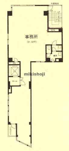 長谷川ビル 平面1