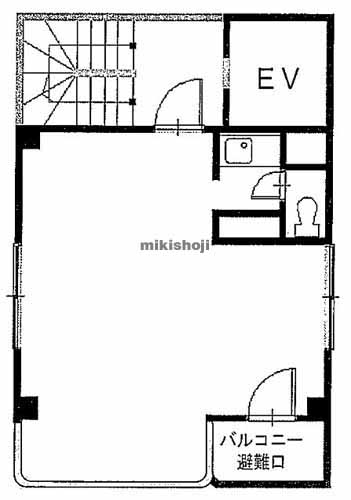 ハウス白山ビル 平面1