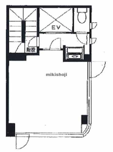 日本橋会館ビル 平面1