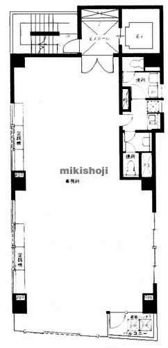 プルミエＫＩビル 平面1