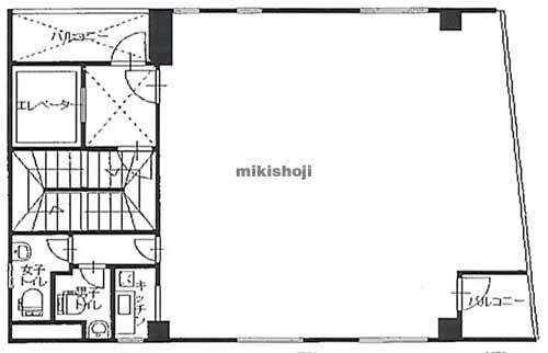 クワバラビル 平面1