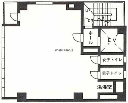 篠田ビル 平面1