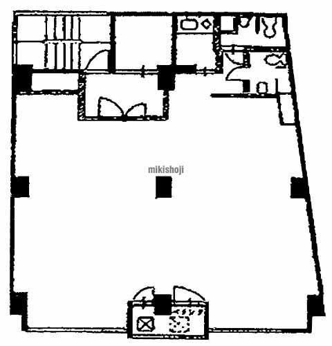 神谷町アネックス２号館 平面1