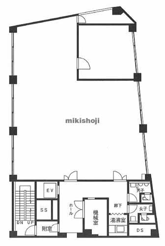 電気工事会館ビル 平面1