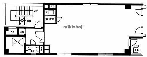 望月ビル 平面1