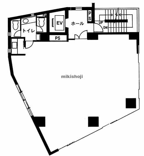 赤坂三真ビル 平面1