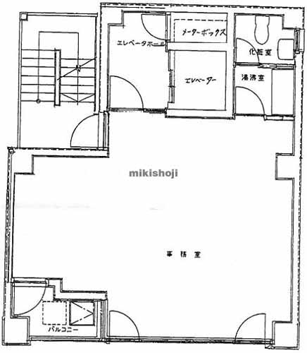 三橋ビル 平面1