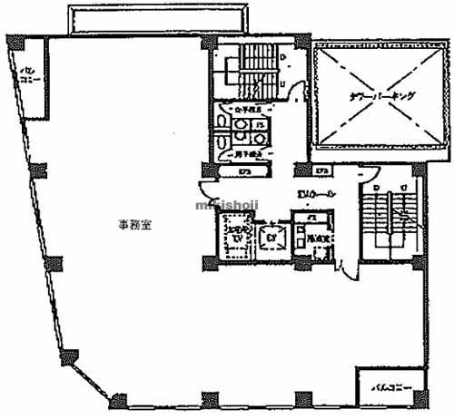 蔵前タカハシビル 平面1