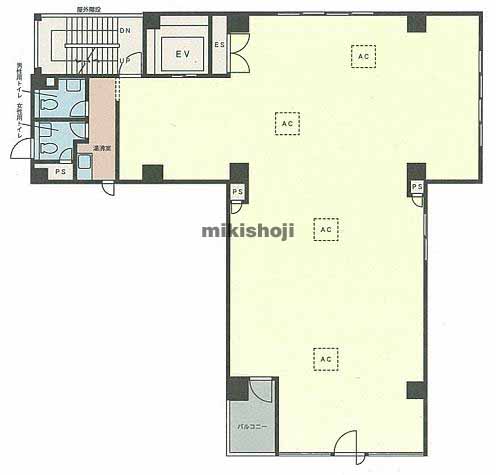 虎ノ門菅井ビル 平面1