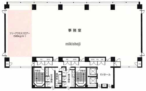 都五反田ビル東館 平面1