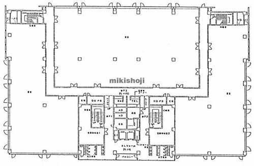 文京グリーンコートテラスオフィス 平面1