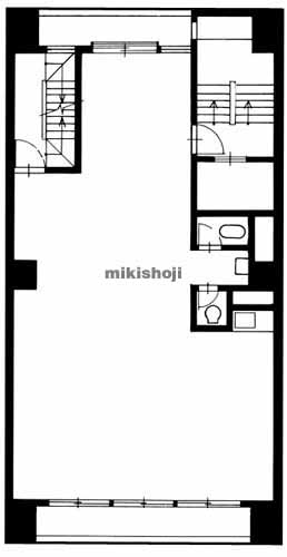 アイデム本社ビル別館 平面1