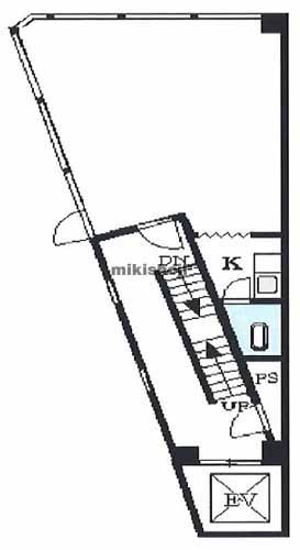 渋谷橋Ａビル 平面1