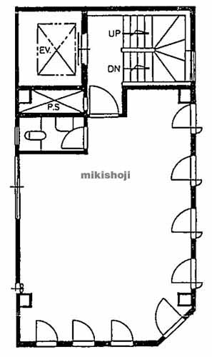 ナリカワビル 平面1