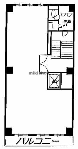 麻布誠工社ビル 平面1