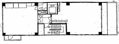 銀座川岐ビル 平面1