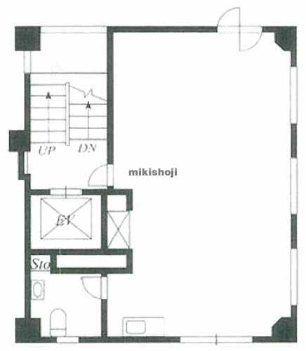 山水ビル 平面1